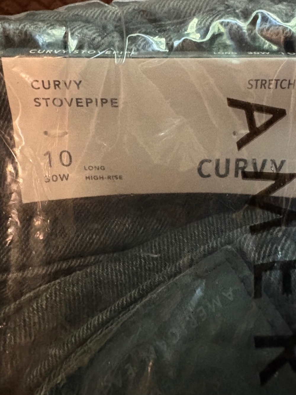 American eagle jeans - curvy stovepipe